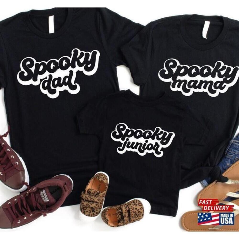 Spooky Season Family Personalized Halloween T-Shirt